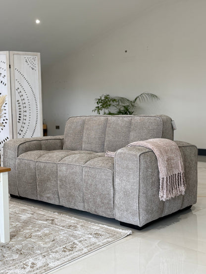 Paris Sofa Beige 2 Seater - premium sofa with free Isle of Man and UK delivery