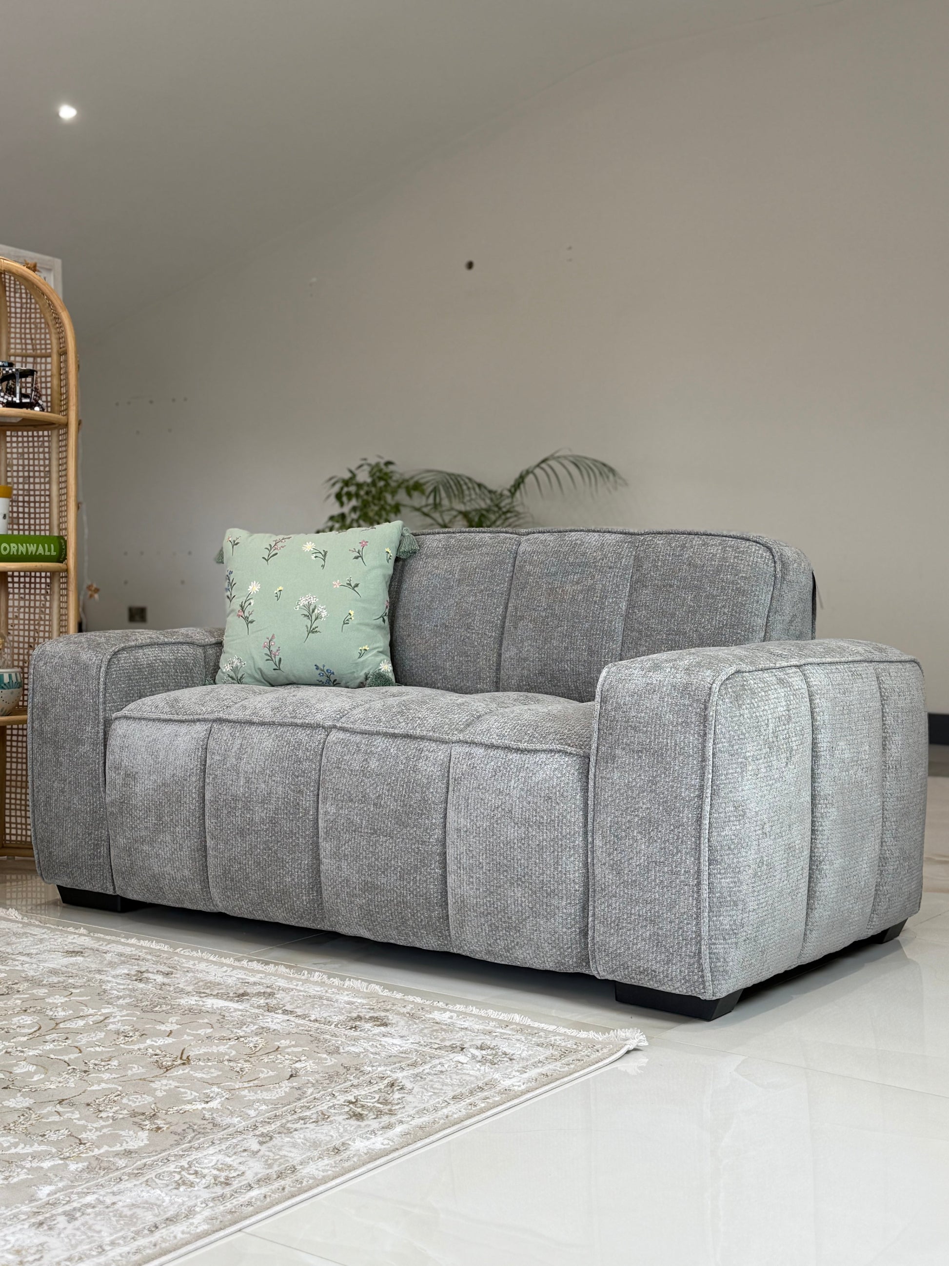 Palmer Sofa Grey 2 Seater - Palmer Sofa Grey 2 Seater 2 seater sofa Isle of Man UK delivery
