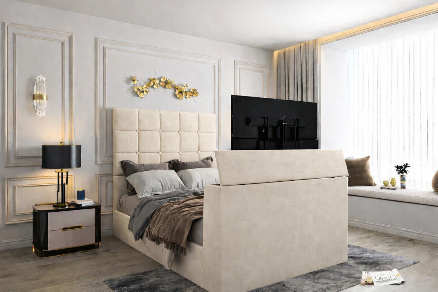 Aria TV Bed