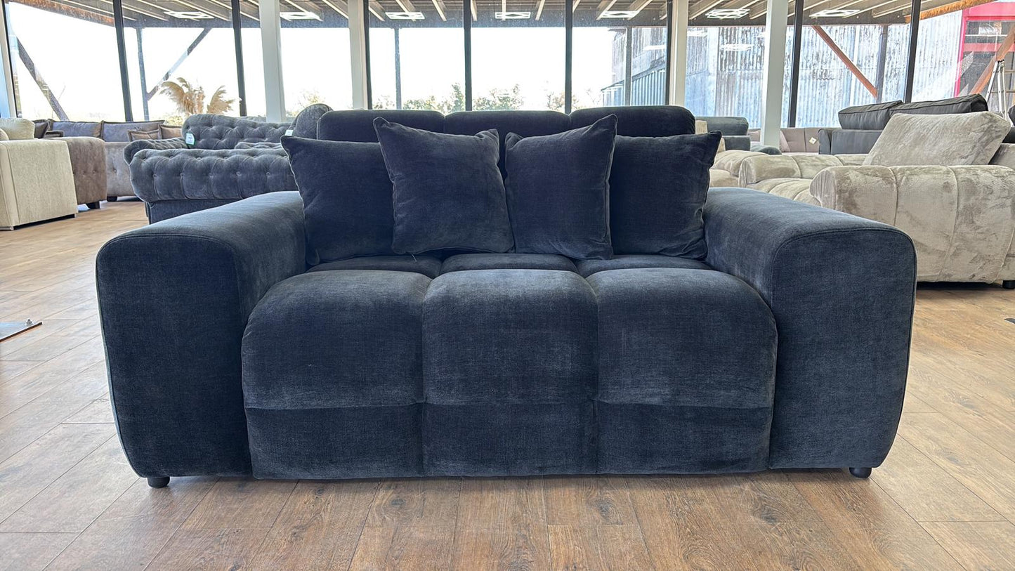 Joanna Sofa Black 2 Seater from Dreamy - sofa with free Isle of Man and UK delivery