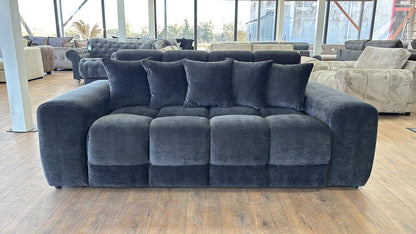 Joanna Sofa Black 3 Seater from Dreamy - sofa with free Isle of Man and UK delivery