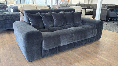Joanna Sofa Black 3 Seater from Dreamy - sofa with free Isle of Man and UK delivery