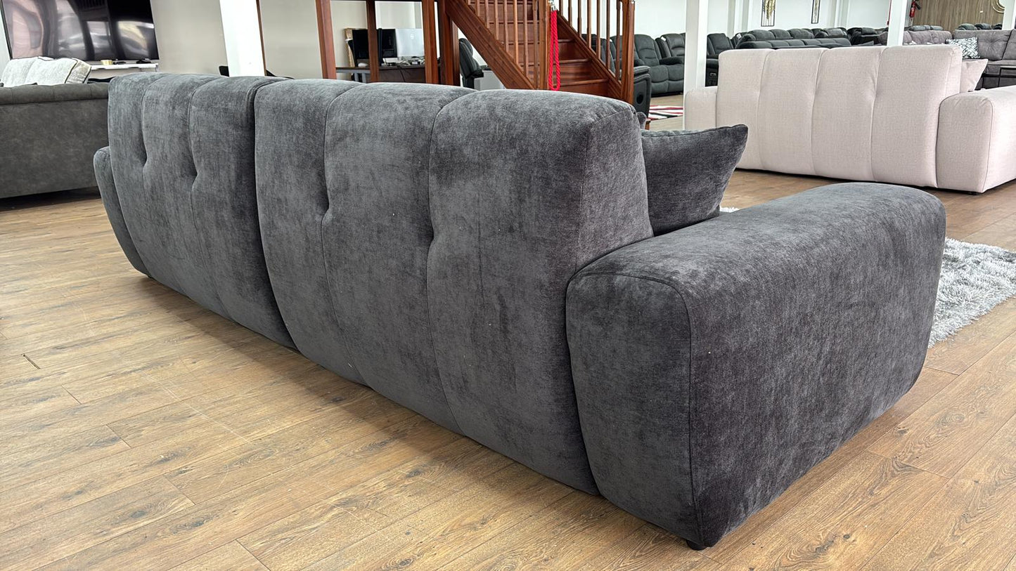 Joanna Sofa Black 4 Seater from Dreamy - sofa with free Isle of Man and UK delivery