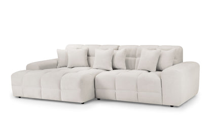 Joanna Sofa Beige Left Hand Facing Corner at Dreamy furniture store in Natural
