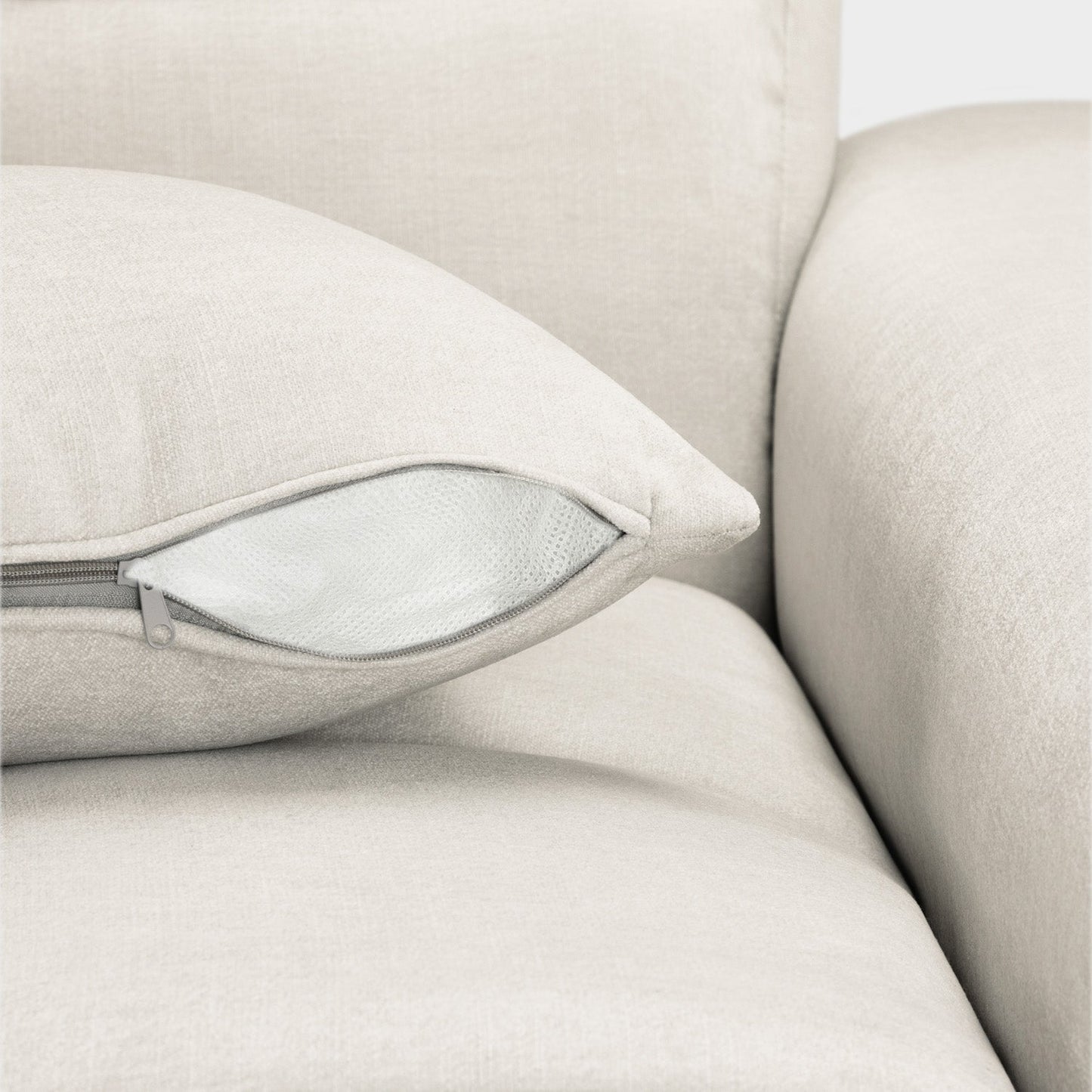 Jacob Sofa Natural Right Hand Facing Corner