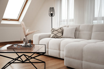 Joanna Sofa Beige Right Hand Facing Corner at Dreamy furniture store in Natural