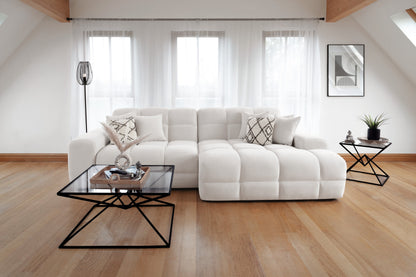 Joanna Sofa Beige Right Hand Facing Corner at Dreamy furniture store in Natural