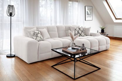 Joanna Sofa Beige Right Hand Facing Corner at Dreamy furniture store in Natural