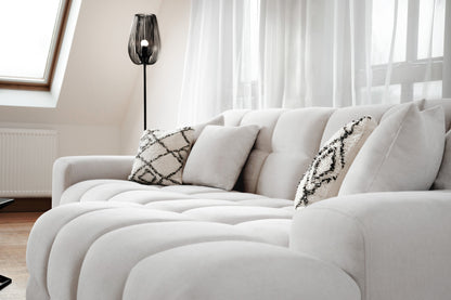 Joanna Sofa Beige Right Hand Facing Corner at Dreamy furniture store in Natural