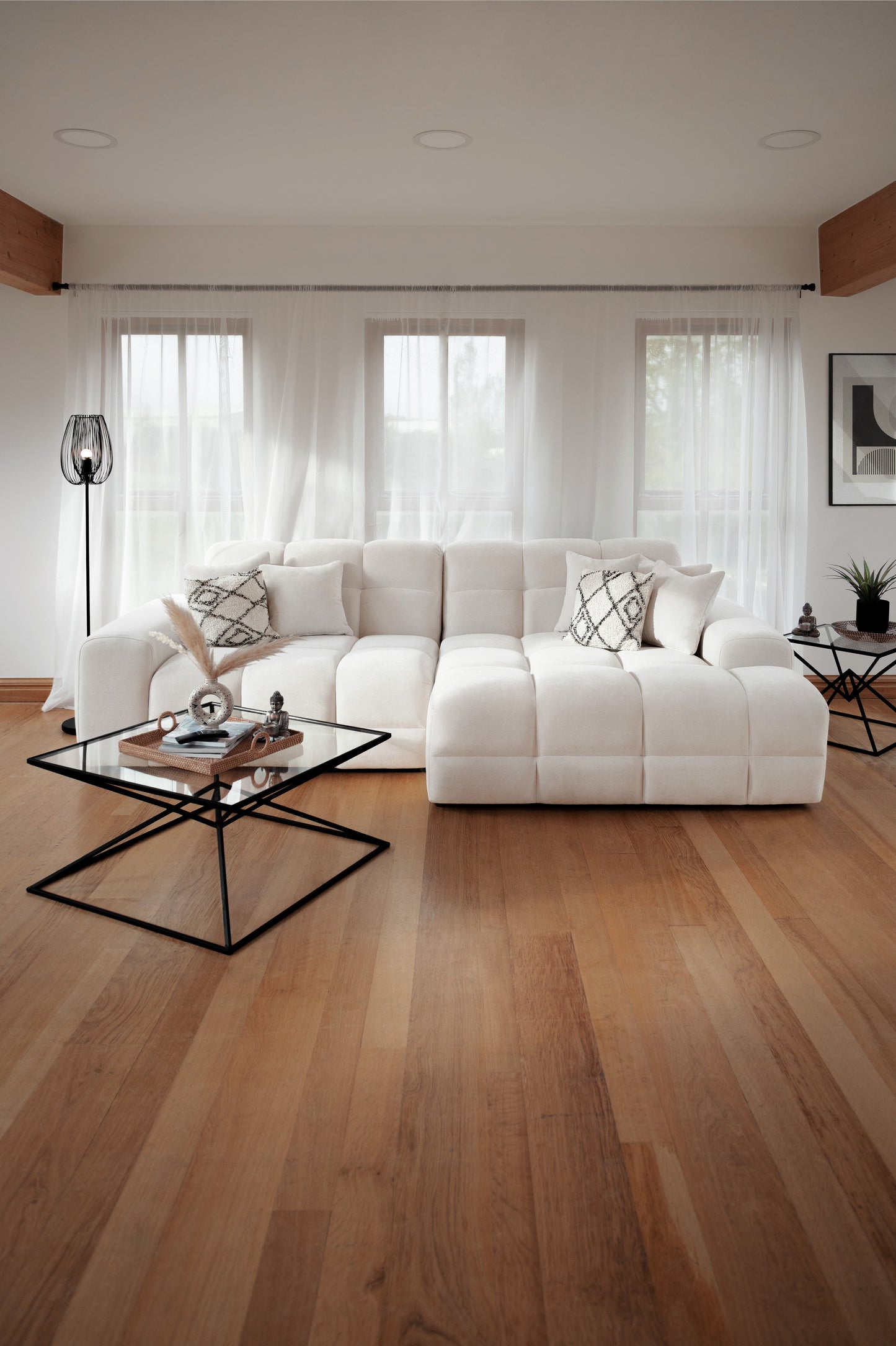 Joanna Sofa Beige Right Hand Facing Corner at Dreamy furniture store in Natural
