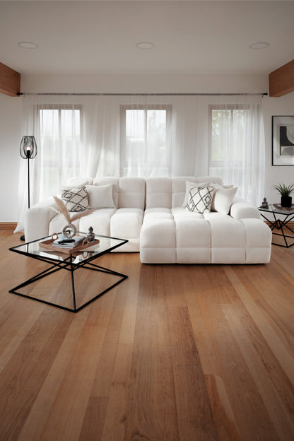 Joanna Sofa Beige Right Hand Facing Corner at Dreamy furniture store in Natural