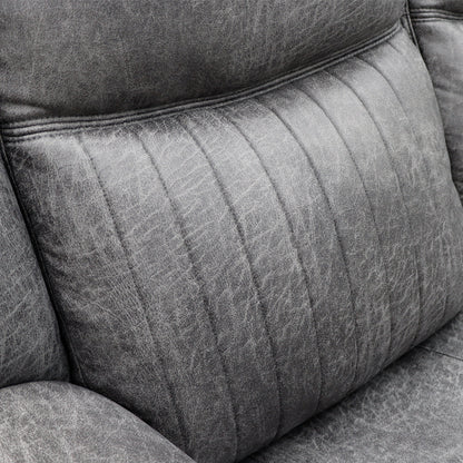 Lexi Electric Recliner Sofa Grey Armchair - Lexi sofa range - Dreamy furniture Isle of Man and UK