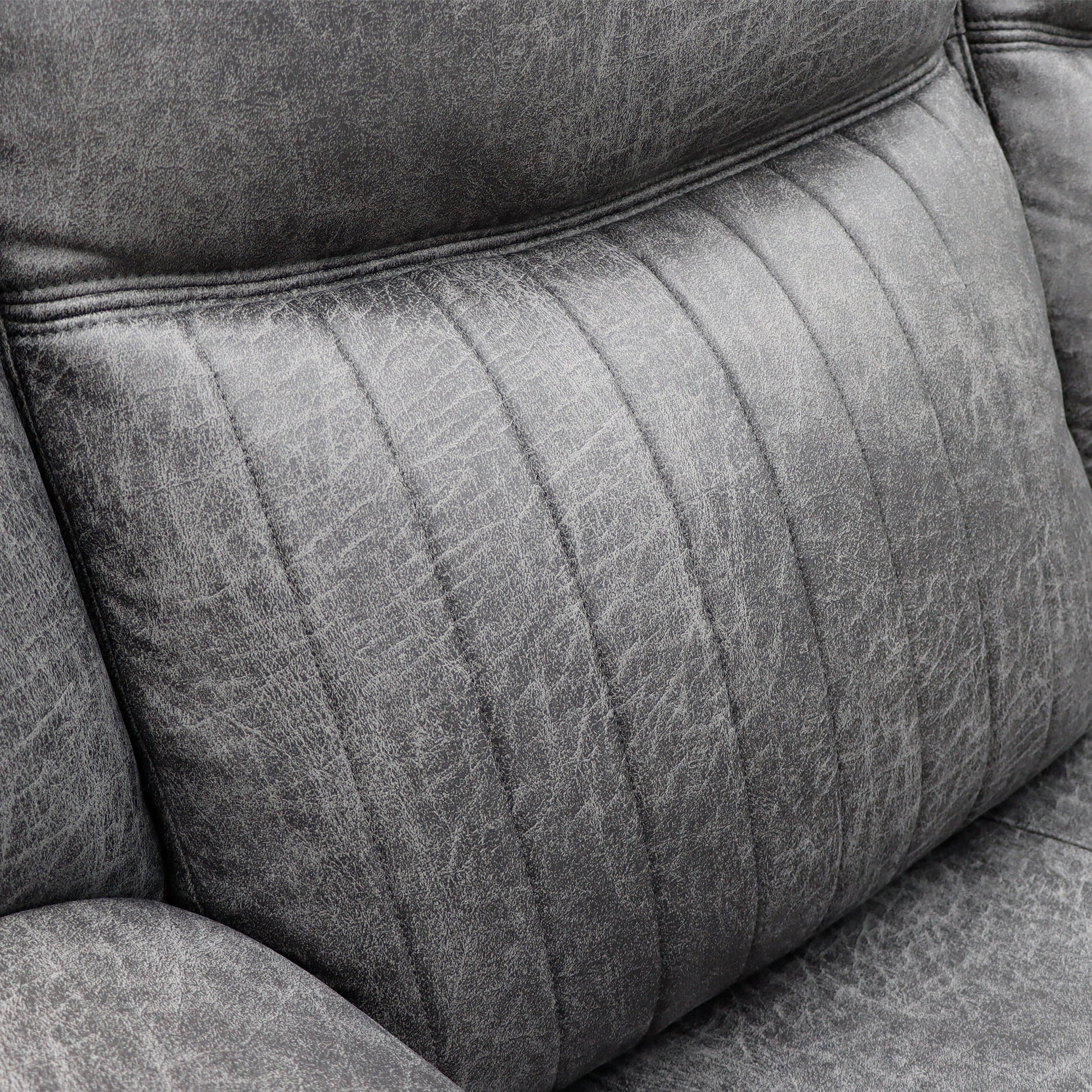 Lexi Electric Recliner Sofa Grey 3 Seater - Lexi sofa range - Dreamy furniture Isle of Man and UK