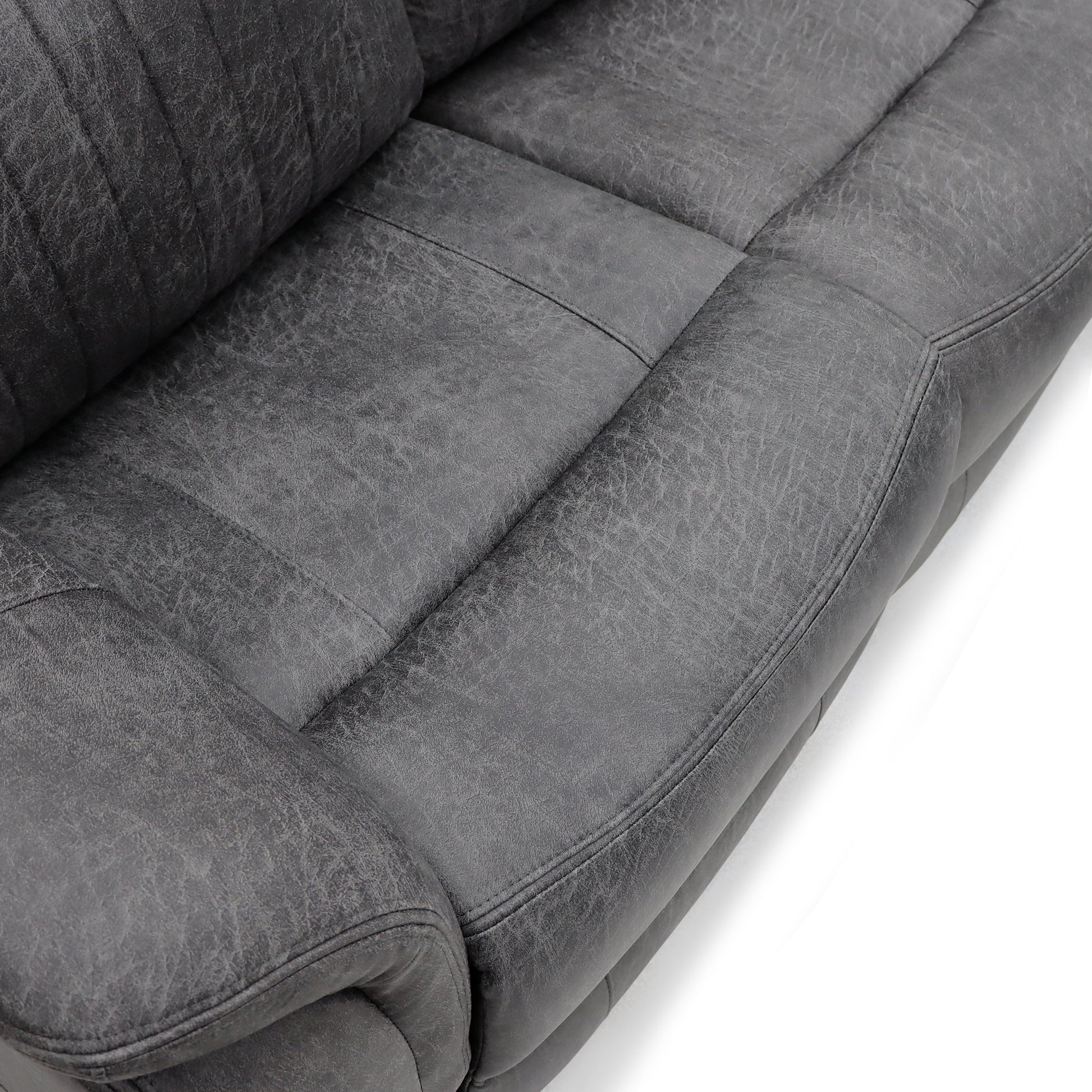 Lexi Electric Recliner Sofa Grey 2 Seater - Lexi sofa range - Dreamy furniture Isle of Man and UK