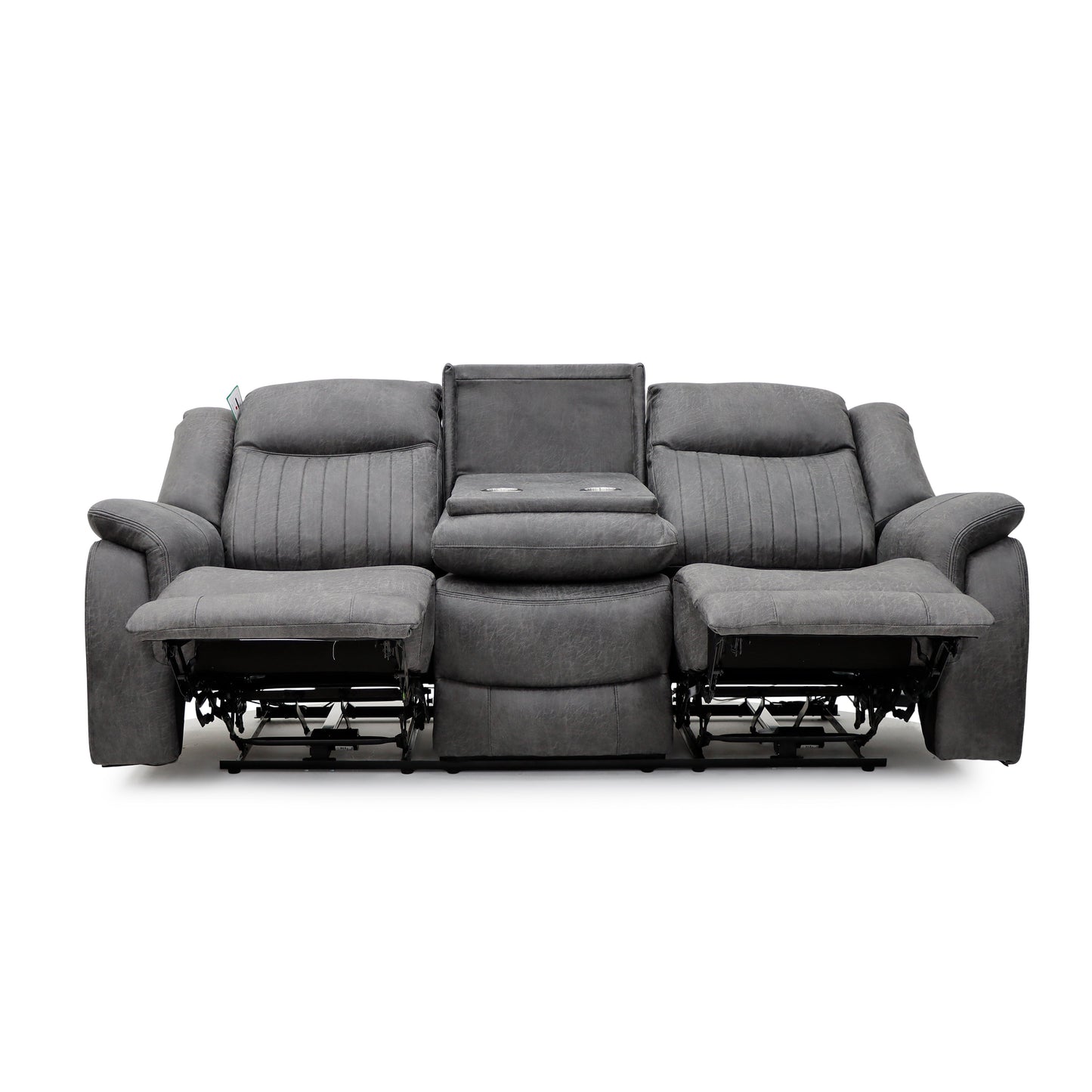 Lexi Electric Recliner Sofa Grey 3 Seater - Lexi sofa range - Dreamy furniture Isle of Man and UK