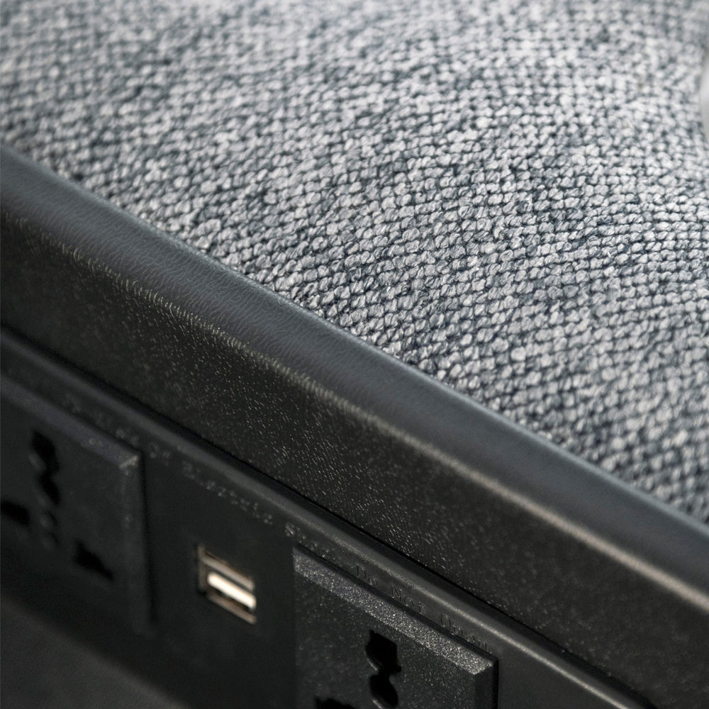 Linden Recliner Sofa Grey 2 Seater