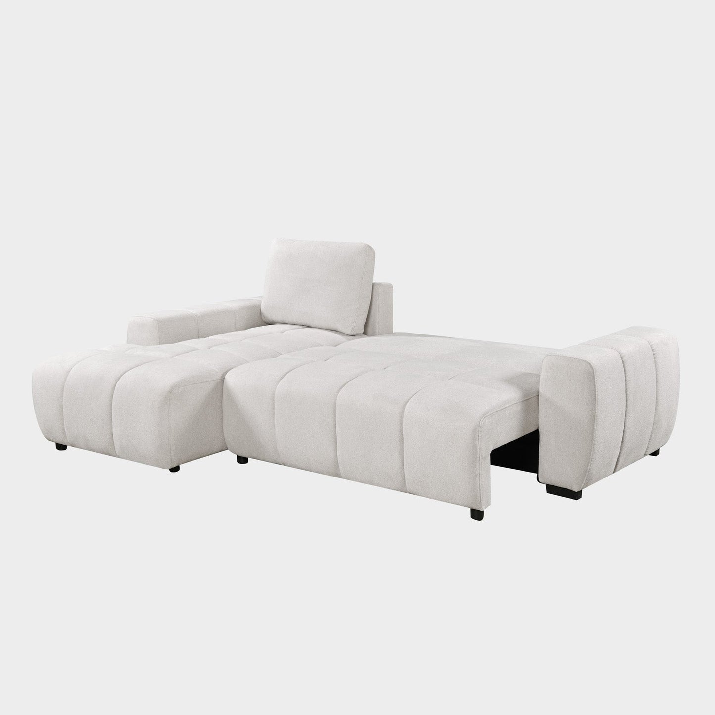 Lora Sofa Bed Stone Left Hand Facing Corner