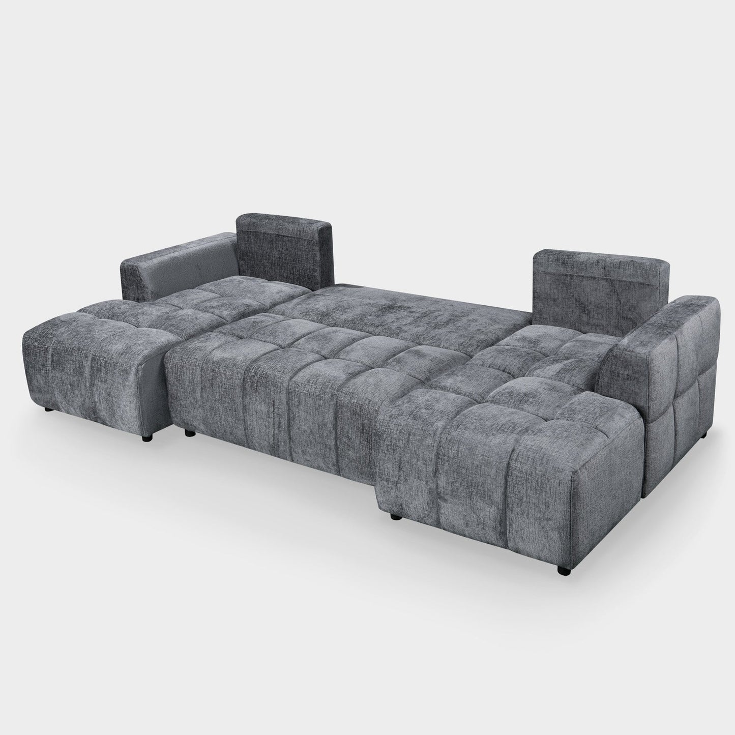Lora Sofa Bed U Shape Corner Graphite