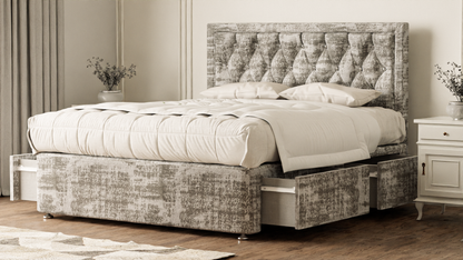 Madrid Chesterfield Divan Bed