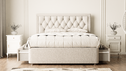 Madrid Chesterfield Divan Bed
