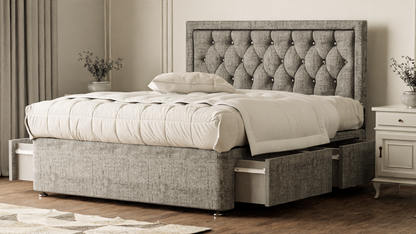 Madrid Chesterfield Divan Bed