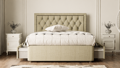 Madrid Chesterfield Divan Bed