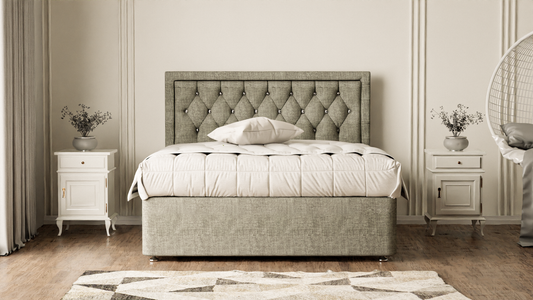 Madrid Chesterfield Divan Bed
