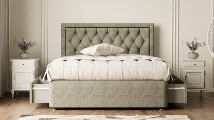Madrid Chesterfield Divan Bed