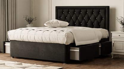 Madrid Chesterfield Divan Bed