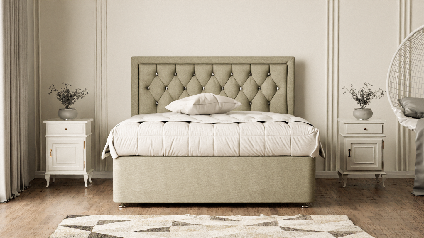 Madrid Chesterfield Divan Bed