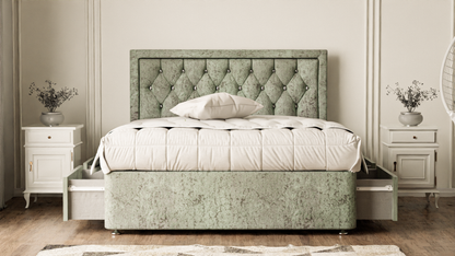 Madrid Chesterfield Divan Bed