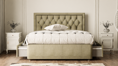 Madrid Chesterfield Divan Bed