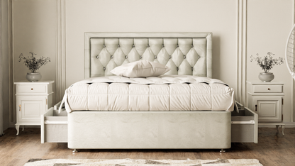 Madrid Chesterfield Divan Bed