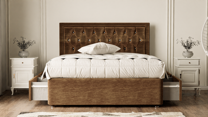 Madrid Chesterfield Divan Bed