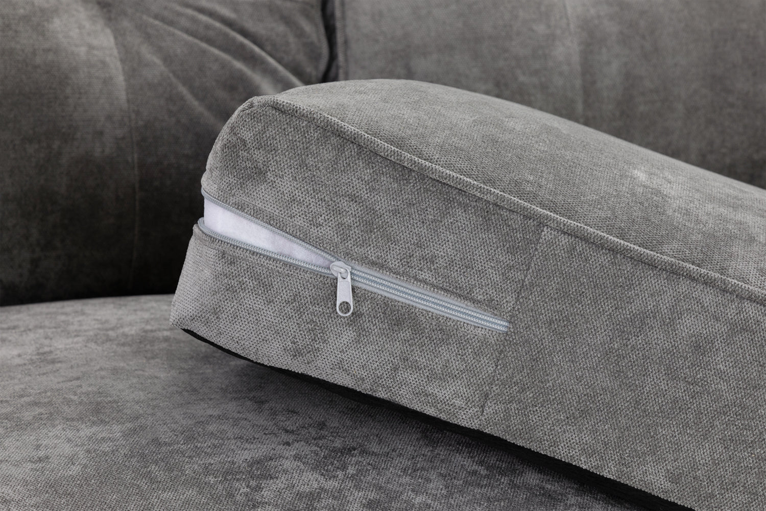 Maxine Sofa Grey 2 Seater - premium furniture with free Isle of Man and UK delivery