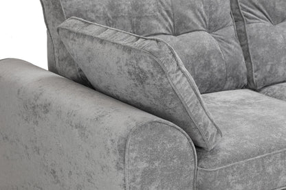 Maxine Sofa Grey Armchair - premium furniture with free Isle of Man and UK delivery