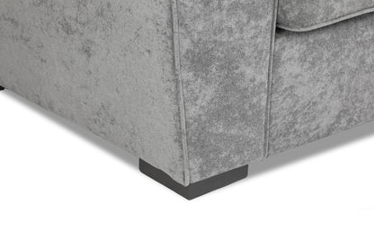 Maxine Sofa Grey Large Corner - premium furniture with free Isle of Man and UK delivery