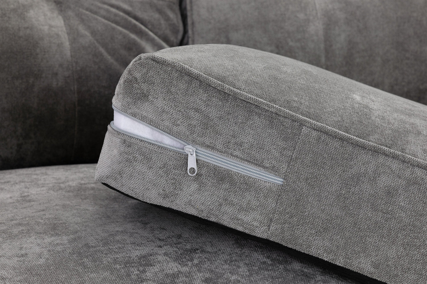 Maxine Sofa Grey Armchair - premium furniture with free Isle of Man and UK delivery