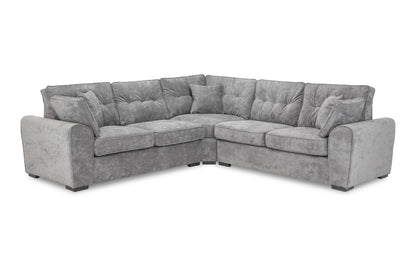 Maxine Sofa Grey Large Corner - premium furniture with free Isle of Man and UK delivery