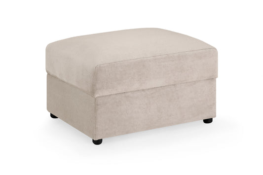 Milo Sofa Mocha Footstool at Dreamy furniture store