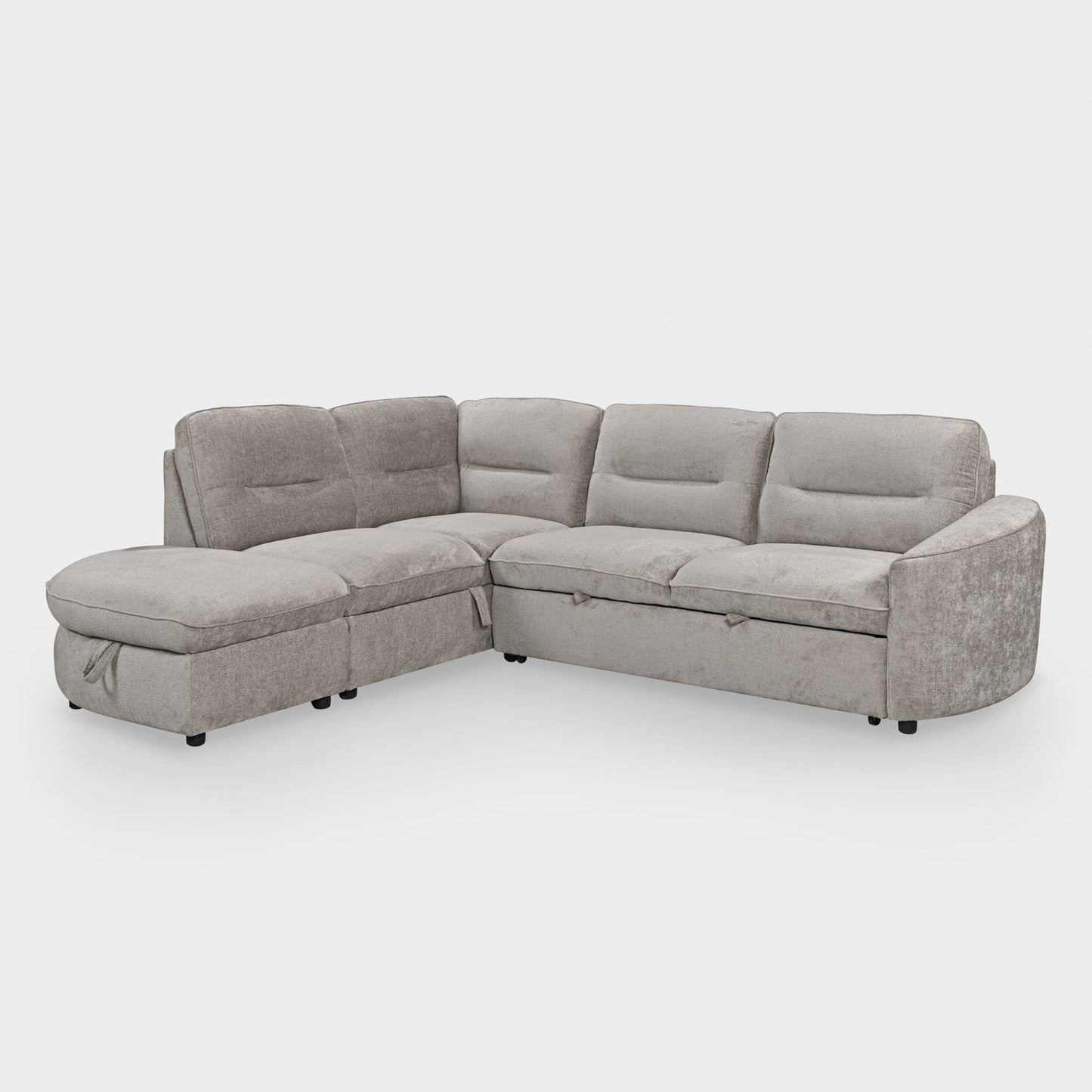 Mirella Sofa Bed Left Hand Facing Corner Grey
