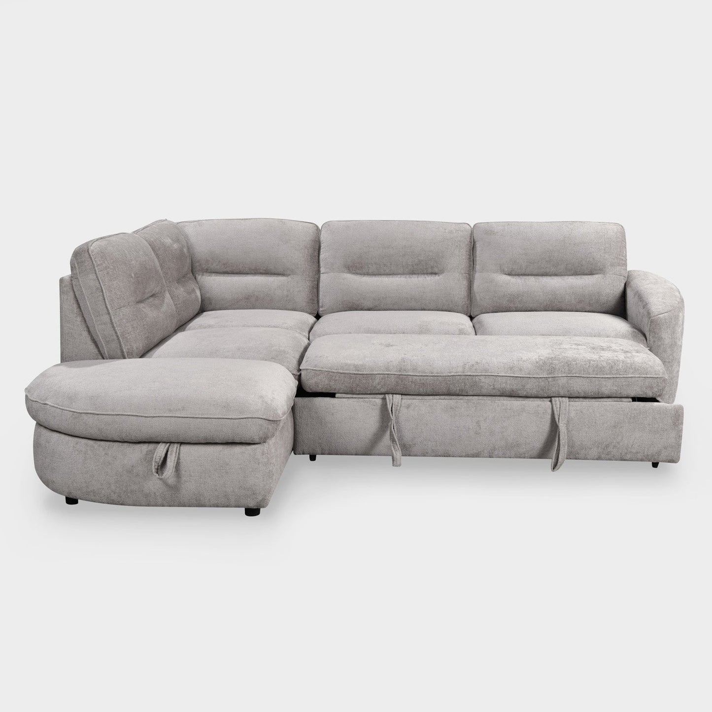 Mirella Sofa Bed Left Hand Facing Corner Grey