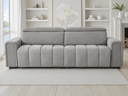 Monique Electric Sofabed Grey 3 Seater - Monique Electric Sofabed Grey 3 Seater sofa bed Isle of Man UK delivery