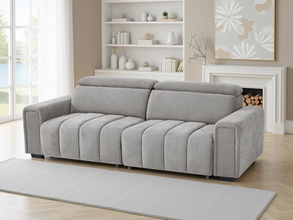 Monique Electric Sofabed Grey 3 Seater - Monique Electric Sofabed Grey 3 Seater sofa bed Isle of Man UK delivery
