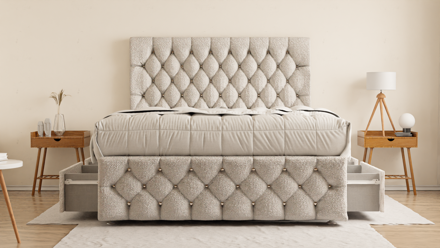Moscow Chesterfield Divan Bed