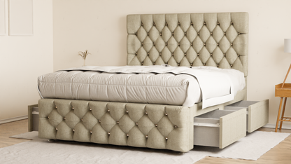 Moscow Chesterfield Divan Bed