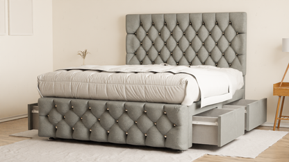 Moscow Chesterfield Divan Bed