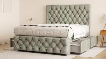 Moscow Chesterfield Divan Bed
