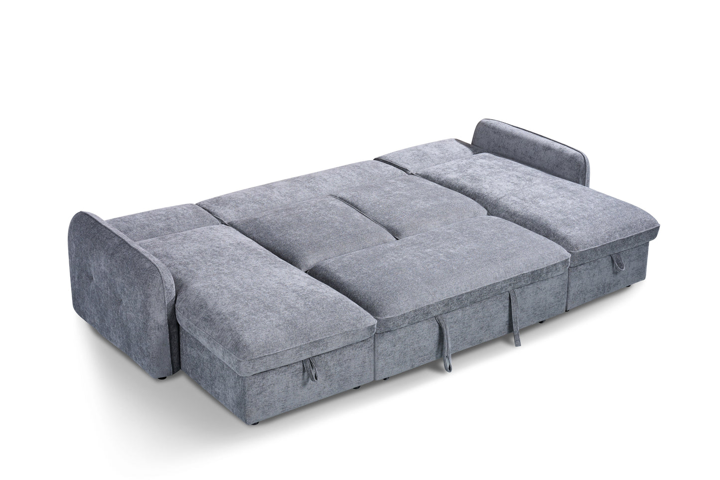 Morgan Sofabed Grey U Shape Corner - grey U shape sofa bed Isle of Man
