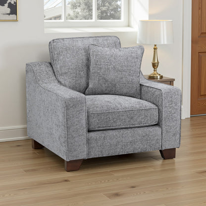 Nebraska Sofa Slate Armchair